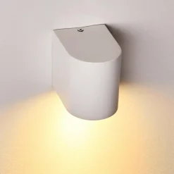 hofstein Applique murale d'extérieur Nordborg LED Blanc, 1 lumière