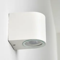 hofstein Applique murale d'extérieur Nordborg LED Blanc, 1 lumière