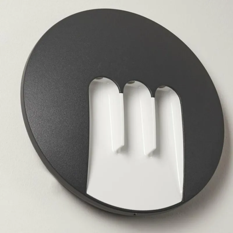 hofstein Applique murale d'extérieur Silvso LED Anthracite, 3 lumières