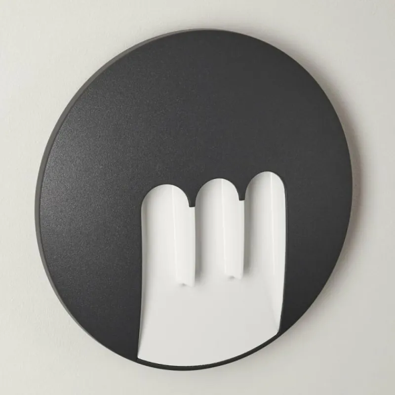 hofstein Applique murale d'extérieur Silvso LED Anthracite, 3 lumières