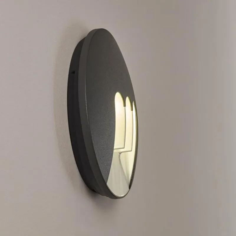 hofstein Applique murale d'extérieur Silvso LED Anthracite, 3 lumières