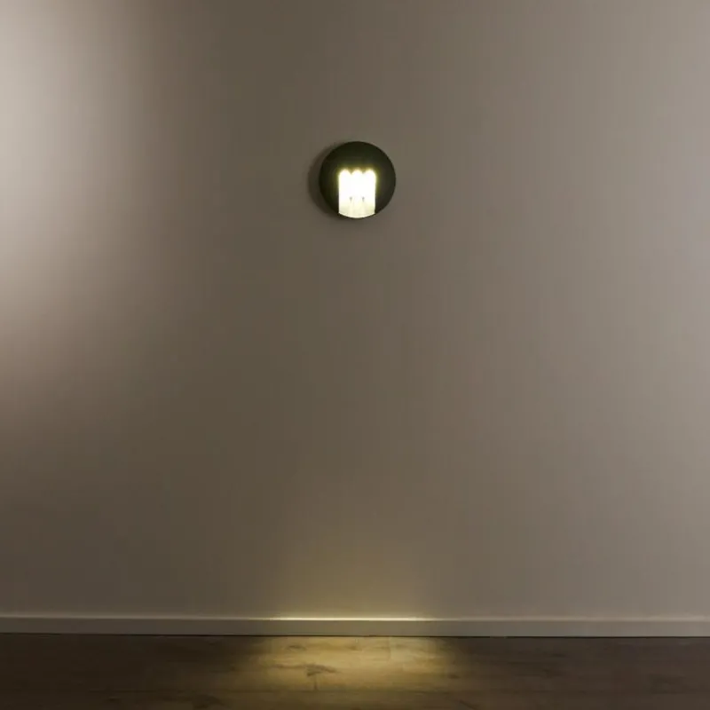 hofstein Applique murale d'extérieur Silvso LED Anthracite, 3 lumières