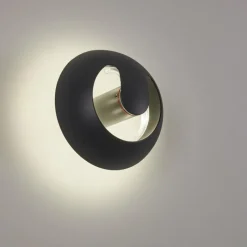 hofstein Applique murale d'extérieur Nyborg LED Anthracite, 1 lumière