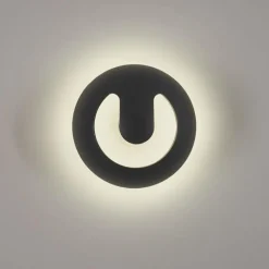 hofstein Applique murale d'extérieur Nyborg LED Anthracite, 1 lumière