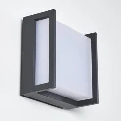 hofstein Applique murale d'extérieur Skove LED Anthracite, 1 lumière