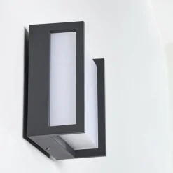 hofstein Applique murale d'extérieur Skove LED Anthracite, 1 lumière