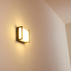 hofstein Applique murale d'extérieur Skove LED Anthracite, 1 lumière