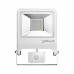 Luminaires Ledvance Applique murale d'extérieur LEDVANCE POLYBAR Blanc, 1 lumière, Détecteur de mouvement