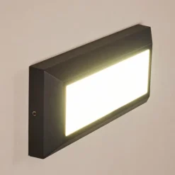 hofstein Applique murale d'extérieur Alkmaar LED Anthracite, 1 lumière