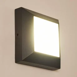hofstein Applique murale d'extérieur Alkmaar LED Anthracite, 1 lumière