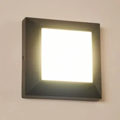 hofstein Applique murale d'extérieur Alkmaar LED Anthracite, 1 lumière
