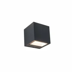 Luminaires Lutec Applique murale d'extérieur Lutec GEMINI LED Anthracite, 2 lumières