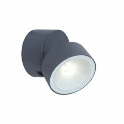 Luminaires Lutec Applique murale d'extérieur Lutec TRUMPET LED Anthracite, 1 lumière