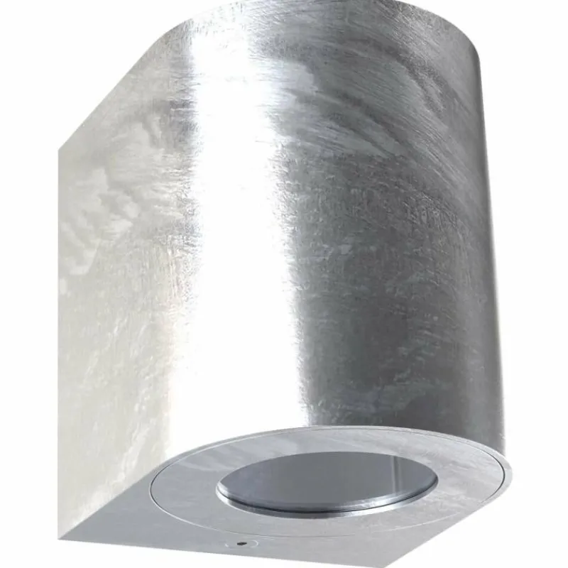 Luminaires Nordlux Applique murale d'extérieur Nordlux CANTO LED Argenté, 2 lumières