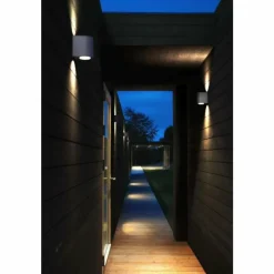 Luminaires Nordlux Applique murale d'extérieur Nordlux CANTO LED Gris, 2 lumières