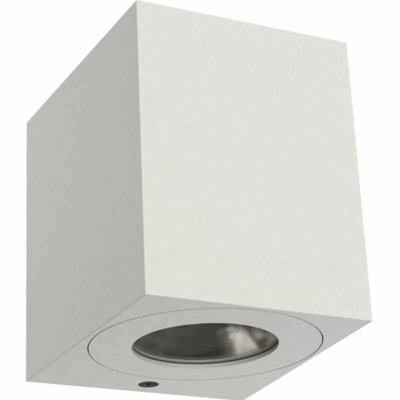Luminaires Nordlux Applique murale d'extérieur Nordlux CANTO LED Blanc, 2 lumières