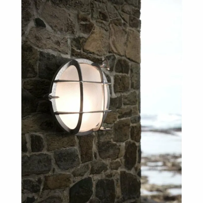 Luminaires Nordlux Applique murale d'extérieur Nordlux POLPERRO Nickel mat, 1 lumière