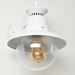 hofstein Applique murale d'extérieur Olsfors Blanc, 1 lumière