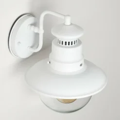 hofstein Applique murale d'extérieur Olsfors Blanc, 1 lumière