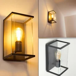 hofstein Applique murale d'extérieur Faroer Anthracite, 1 lumière