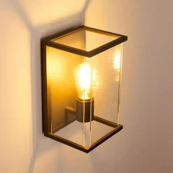 hofstein Applique murale d'extérieur Faroer Anthracite, 1 lumière