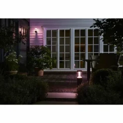 Luminaires Ledvance Applique murale d'extérieur LEDVANCE SMART+ Gris, 1 lumière, Changeur de couleurs