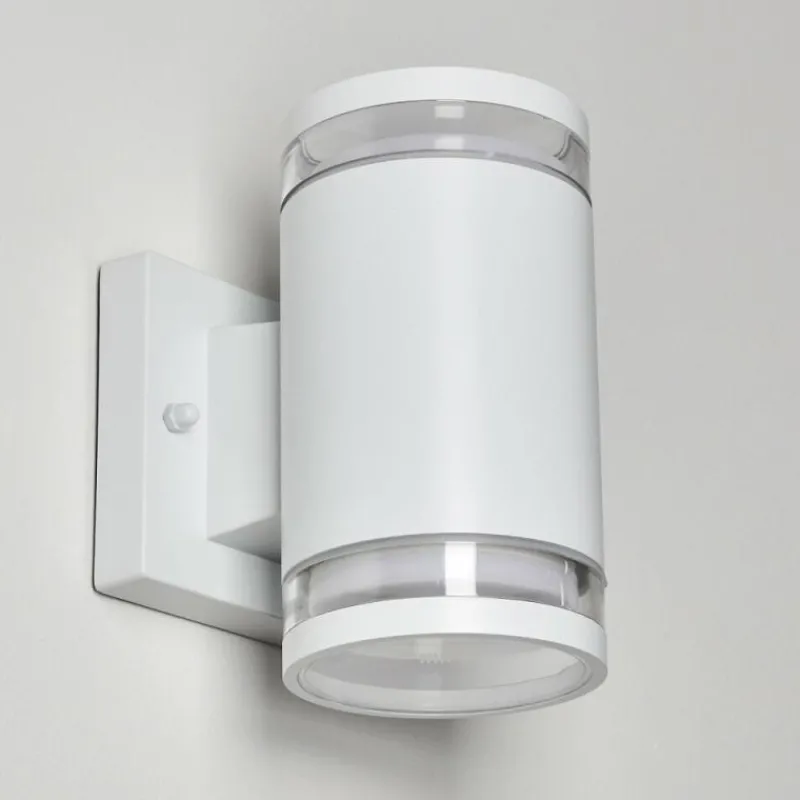 hofstein Applique murale d'extérieur Macoupin Blanc, 2 lumières