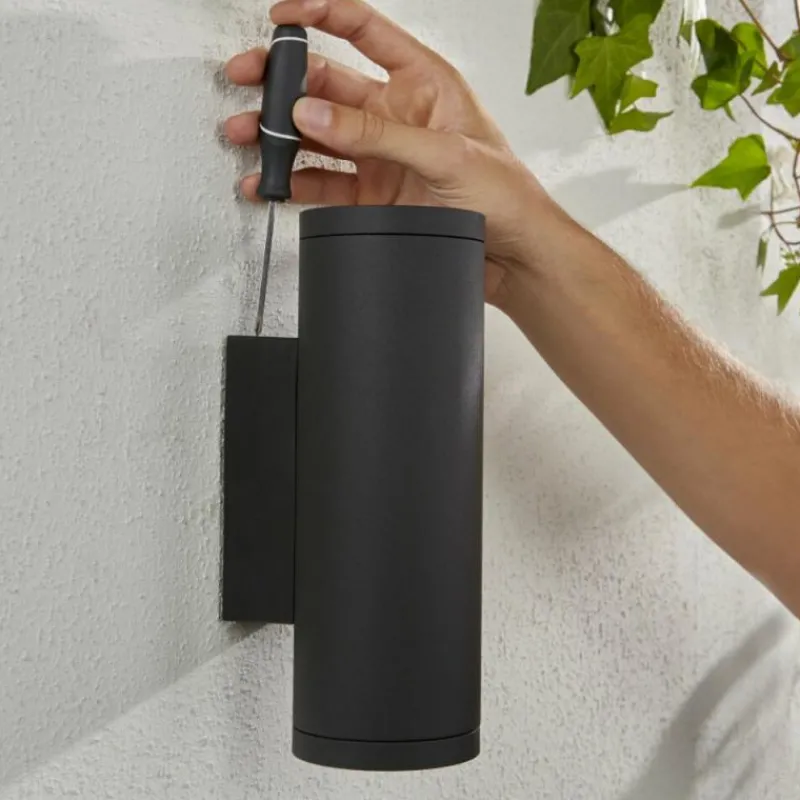 Luminaires Philips Applique murale d'extérieur Philips Hue Ambiance White & Color Appear LED Noir, 2 lumières, Changeur de couleurs