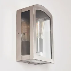 hofstein Applique murale d'extérieur Chipola Acier inoxydable, 1 lumière