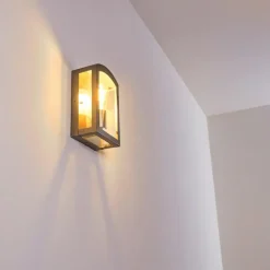 hofstein Applique murale d'extérieur Chipola Acier inoxydable, 1 lumière