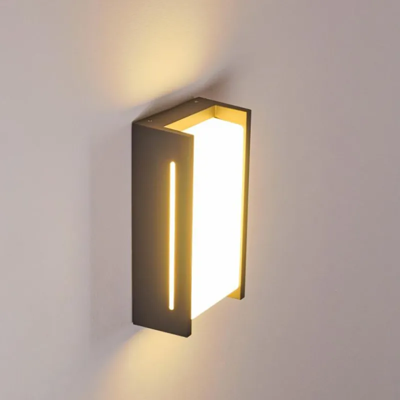 hofstein Applique murale d'extérieur Torhamn LED Anthracite, 1 lumière