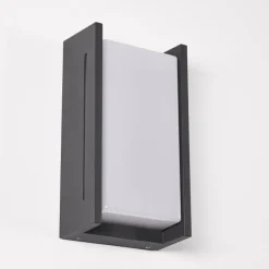 hofstein Applique murale d'extérieur Torhamn LED Anthracite, 1 lumière