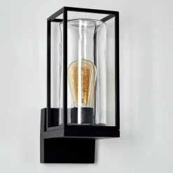 hofstein Applique murale d'extérieur Palanga Noir, 1 lumière