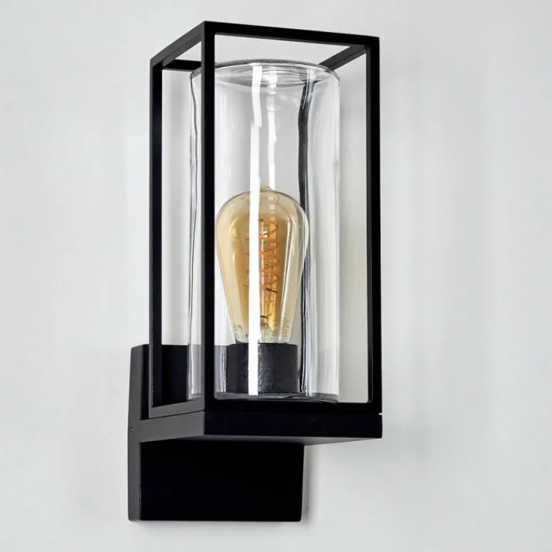 hofstein Applique murale d'extérieur Palanga Noir, 1 lumière