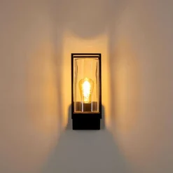 hofstein Applique murale d'extérieur Palanga Noir, 1 lumière