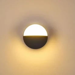 hofstein Applique murale d'extérieur Alghero LED Anthracite, 2 lumières