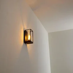 hofstein Applique murale d'extérieur Palanga Noir, 1 lumière