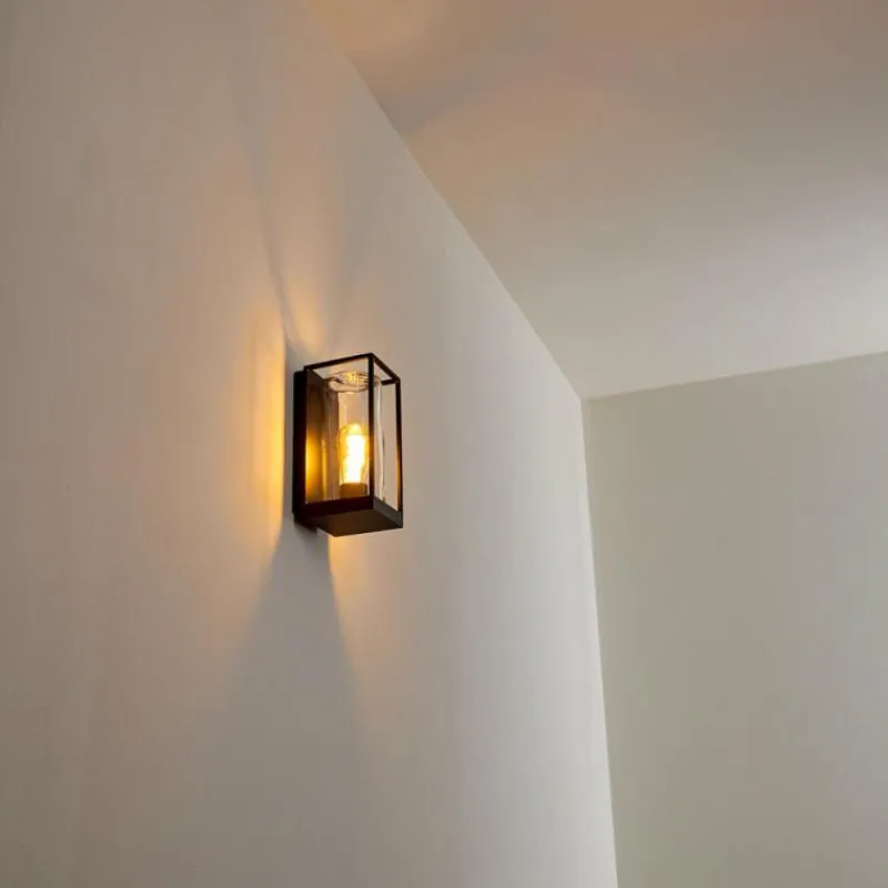 hofstein Applique murale d'extérieur Palanga Noir, 1 lumière