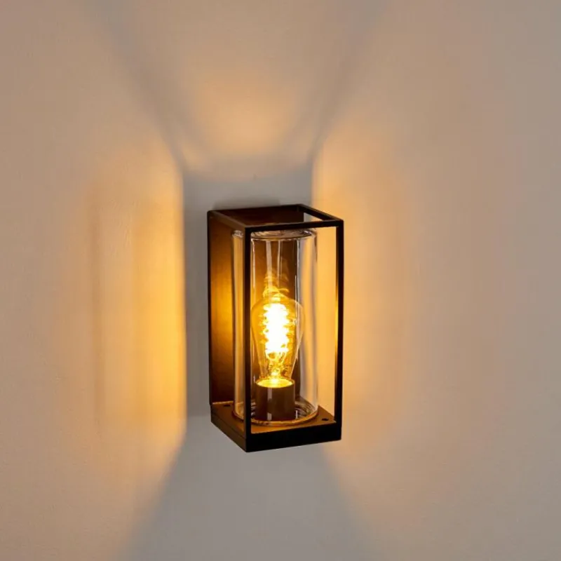 hofstein Applique murale d'extérieur Palanga Noir, 1 lumière