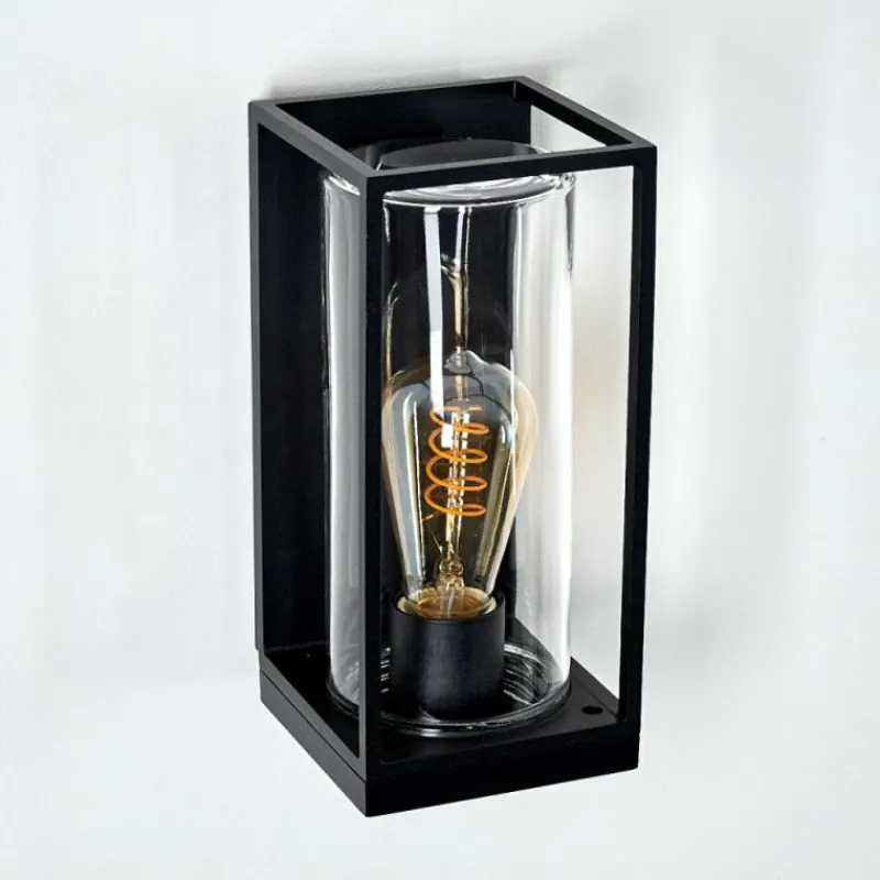 hofstein Applique murale d'extérieur Palanga Noir, 1 lumière