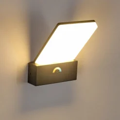 hofstein Applique murale d'extérieur Heraklion LED Anthracite, 1 lumière