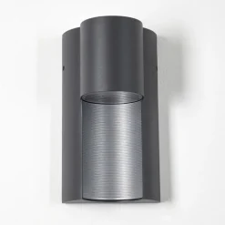 hofstein Applique murale d'extérieur Bormio Gris, Argenté, 1 lumière