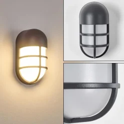 hofstein Applique murale d'extérieur Kyrenia LED Anthracite, 1 lumière