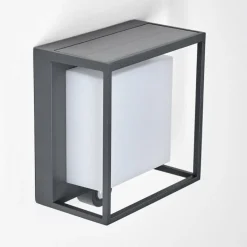 hofstein Applique murale d'extérieur Lansing LED Anthracite, 1 lumière, Détecteur de mouvement