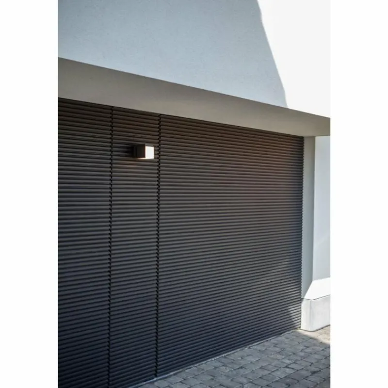 Luminaires Lutec Applique murale d'extérieur Lutec Cuba LED Anthracite, 1 lumière