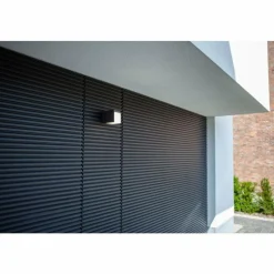 Luminaires Lutec Applique murale d'extérieur Lutec Cuba LED Anthracite, 1 lumière