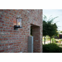 Luminaires Lutec Applique murale d'extérieur Lutec Flair Anthracite, 1 lumière