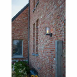 Luminaires Lutec Applique murale d'extérieur Lutec Flair Anthracite, 1 lumière