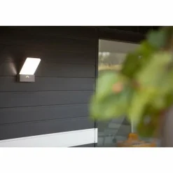 Luminaires Lutec Applique murale d'extérieur Lutec Pano LED Anthracite, 1 lumière