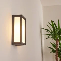 hofstein Applique murale d'extérieur Montreux LED Anthracite, 1 lumière